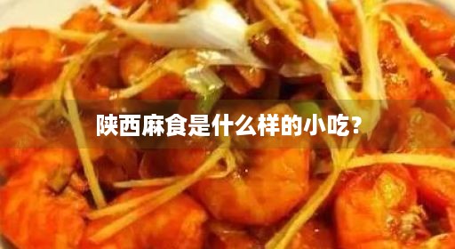 陕西麻食是什么样的小吃？