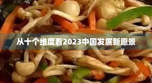 从十个维度看2023中国发展新愿景