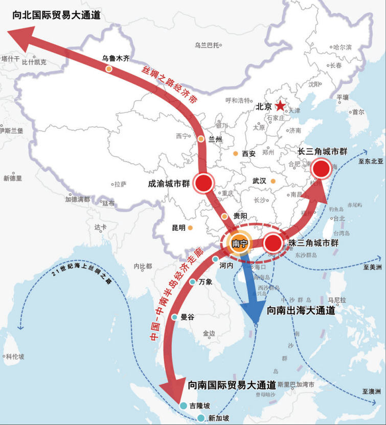 《南宁总规》正式送审信息网南宁总规！2035年的南宁长啥样？