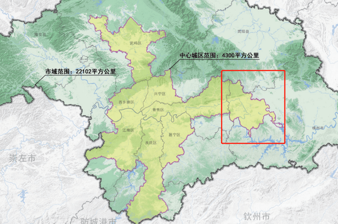 《南宁总规》正式送审信息网南宁总规！2035年的南宁长啥样？