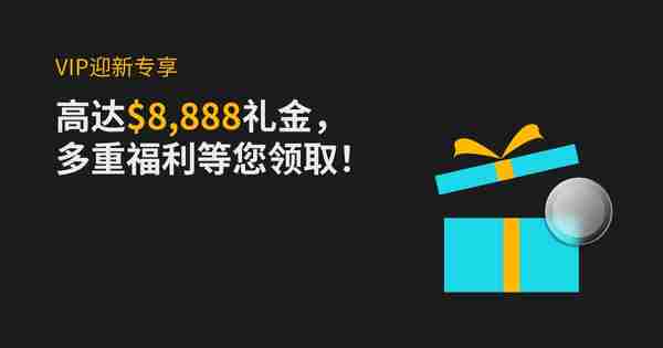 VIP迎新专享：高达$8,888礼金，多重福利等您领取！插图