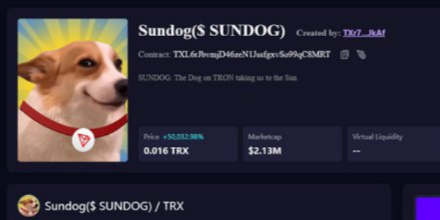 SUNDOG上线10天表现比肩PEPE，SunPump重新定义Meme玩法